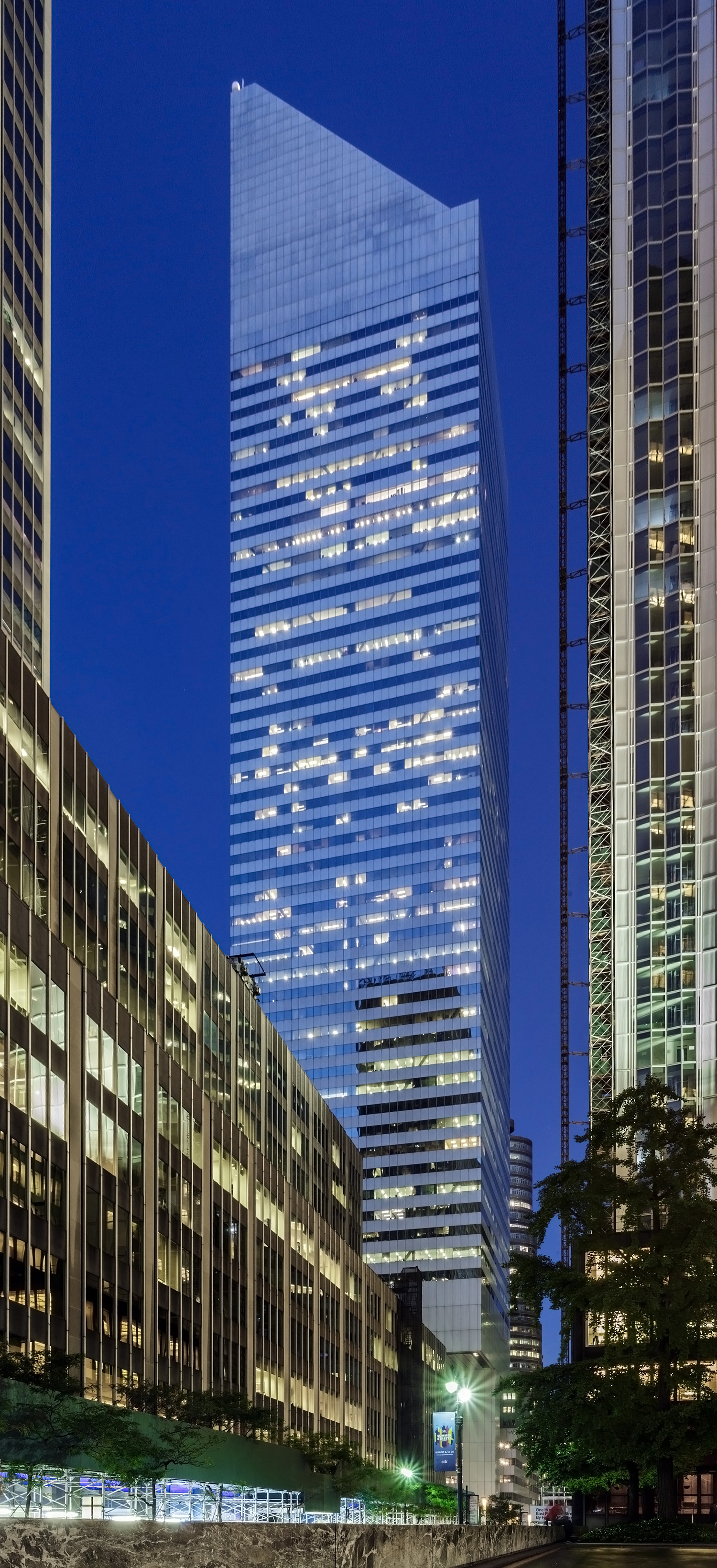 Citicorp Center, New York City - View from the west. © Mathias Beinling